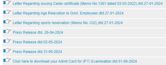 Download process of JPSC CDPO Admit Card