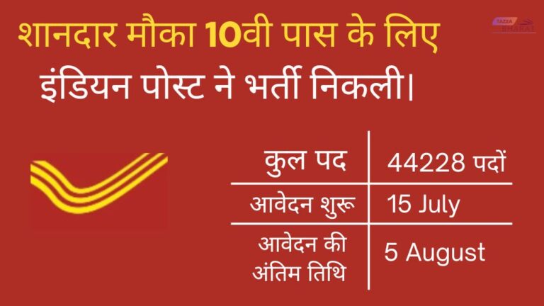 India Post GDS Recruitment 2024 Notification