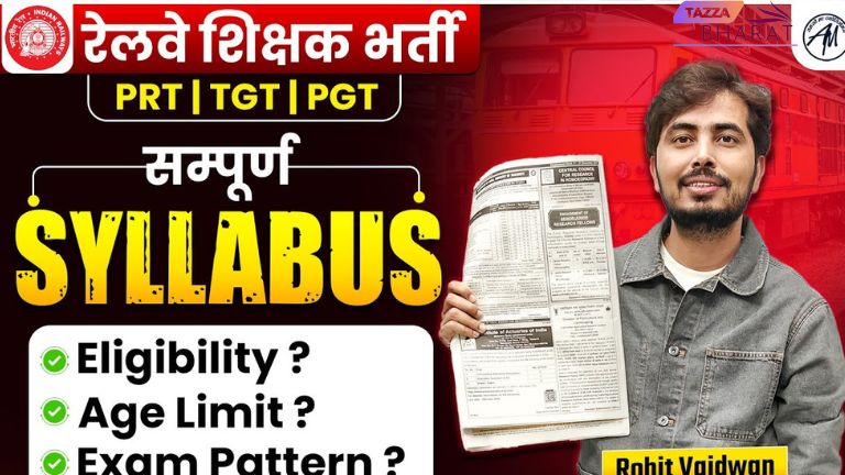 Railway Teacher Recruitment 2025